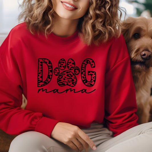 Loose Autumn And Winter European And American Dog Mom Style Shirt