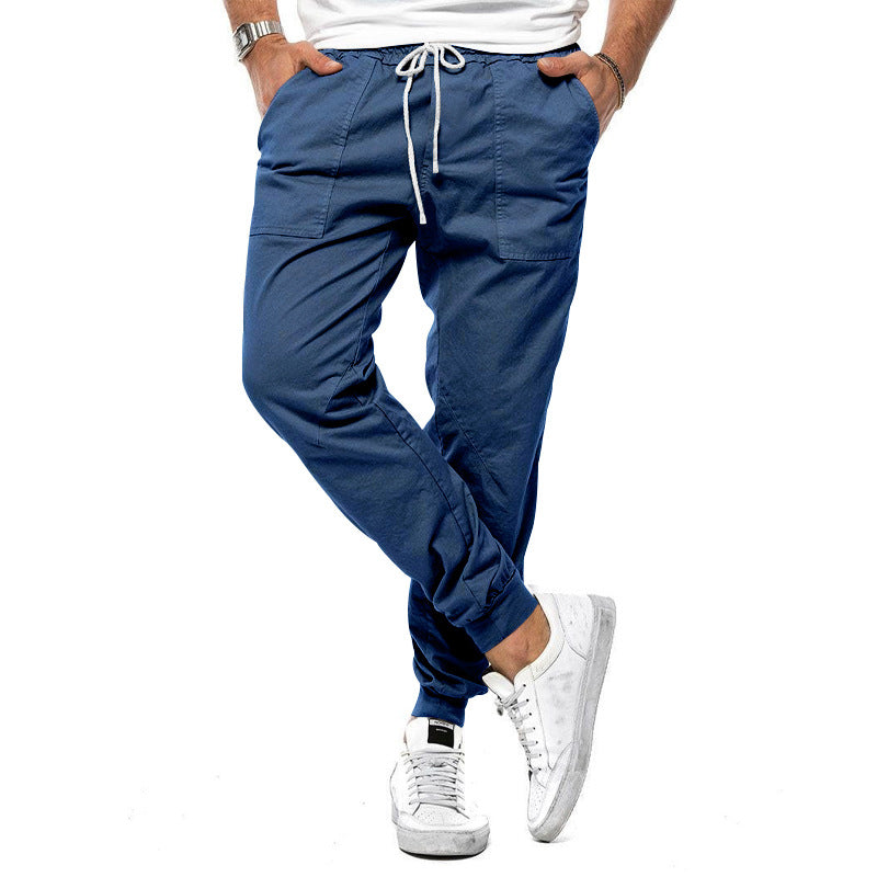 Spring And Autumn Men's Casual Pants Loose Tappered Trousers Leisure Sports Outdoor Overalls