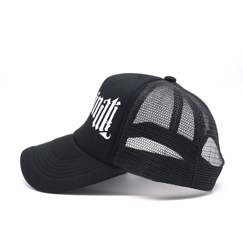 Summer Letter Printing Sunshade Baseball Cap