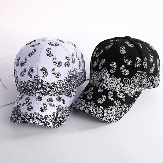 Cashew Printing Fashion Baseball Cap Spring And Summer Male And Female Students Hip Hop Hat