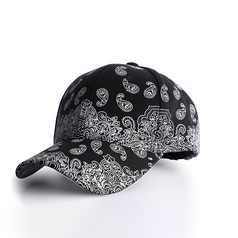 Cashew Printing Fashion Baseball Cap Spring And Summer Male And Female Students Hip Hop Hat