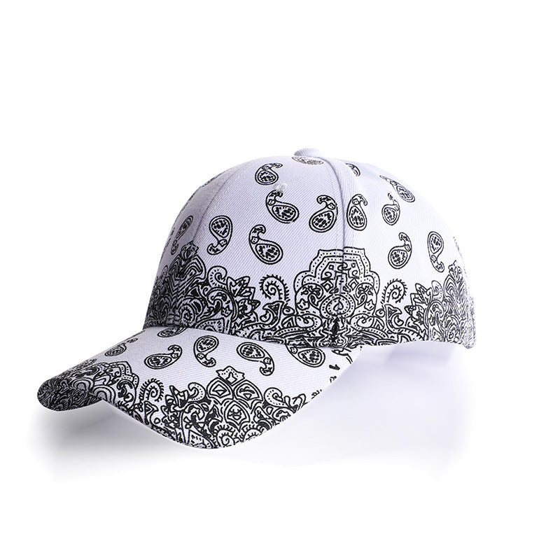 Cashew Printing Fashion Baseball Cap Spring And Summer Male And Female Students Hip Hop Hat